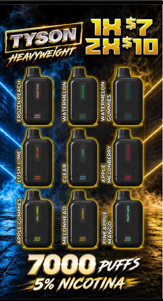 Mike Tyson 7000 Puffs