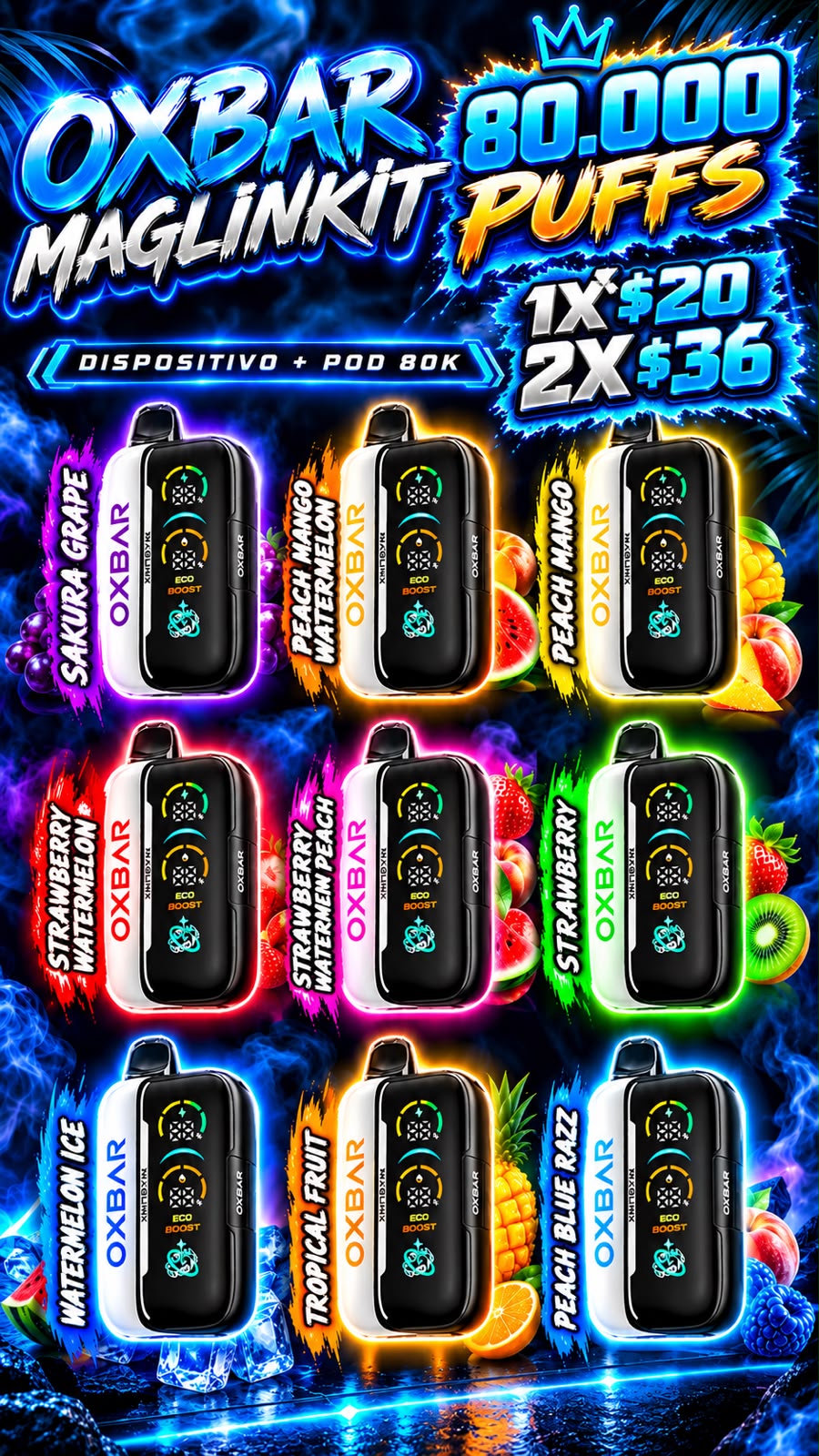 Oxbar Maglink Kit Completo