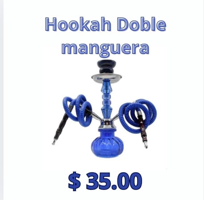 Hookah Doble Manguera