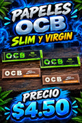 Papeles Ocb Slim y Virgin