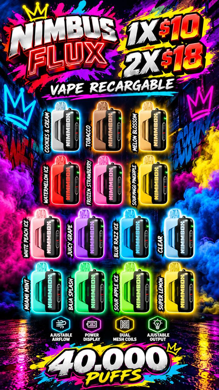 Nimbox Flux 40.000 Puffs